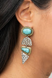 Paparazzi "Earthy Extravagance" Multi Post Earrings Paparazzi Jewelry