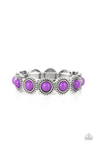 Paparazzi "Polished Promenade" Purple Bracelet Paparazzi Jewelry