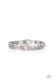 Paparazzi "Ethereally Enchanting" Purple Bracelet Paparazzi Jewelry