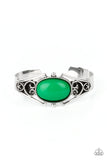 Paparazzi "Springtime Trendsetter" Green Bracelet Paparazzi Jewelry