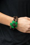 Paparazzi "Tropical Flavor" Green Bracelet Paparazzi Jewelry