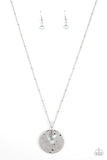 Paparazzi "Seaside Shimmer" Blue Necklace & Earring Set Paparazzi Jewelry