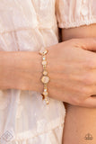 Paparazzi "Storybook Beam" FASHION FIX Gold Bracelet Paparazzi Jewelry