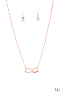 Paparazzi "Forever Your Mom" Copper Necklace & Earring Set Paparazzi Jewelry
