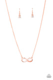 Paparazzi "Forever Your Mom" Copper Necklace & Earring Set Paparazzi Jewelry