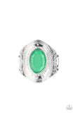 Paparazzi "Calm And Classy" Green Ring Paparazzi Jewelry