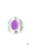 Paparazzi "Calm And Classy" Purple Ring Paparazzi Jewelry