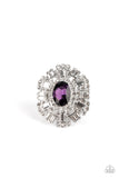 Paparazzi EXCLUSIVE "Iceberg Ahead" Purple Ring Paparazzi Jewelry