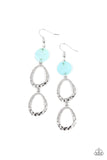 Paparazzi "Surfside Shimmer" Blue Earrings Paparazzi Jewelry