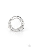 Paparazzi "Encompassing Pearlescence" White Ring Paparazzi Jewelry