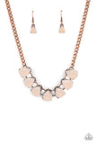 Paparazzi "Above The Clouds" Copper Necklace & Earring Set Paparazzi Jewelry