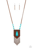 Paparazzi "Enchantingly Tribal" Copper Necklace & Earring Set Paparazzi Jewelry
