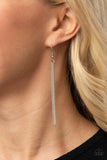 Paparazzi "Radical Refinery" Silver Necklace & Earring Set Paparazzi Jewelry