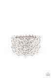 Paparazzi "Metro Motivation" White Ring Paparazzi Jewelry