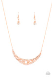 Paparazzi "KNOT In Love" Copper Necklace & Earring Set Paparazzi Jewelry