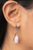 Paparazzi "Pampered Glow Up" Pink Post Earrings Paparazzi Jewelry