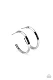 Paparazzi "On The Brink" Black Post Earrings Paparazzi Jewelry