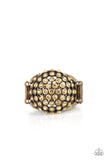 Paparazzi "Magically Moroccan" Brass Ring Paparazzi Jewelry