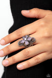 Paparazzi "Garden Escapade" Purple Ring Paparazzi Jewelry