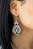 Paparazzi "Royal Hustle" Black Earrings Paparazzi Jewelry