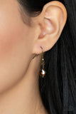 Paparazzi "Teasable Teardrops" Brass OIL SPILL Necklace & Earring Set Paparazzi Jewelry