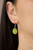 Paparazzi "Seashore Spa" Green Necklace & Earring Set Paparazzi Jewelry