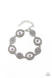 Paparazzi "Secret Garden Glamour" Purple Bracelet Paparazzi Jewelry