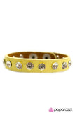 Paparazzi "An Affair to Remember" Yellow Wrap Bracelet Paparazzi Jewelry