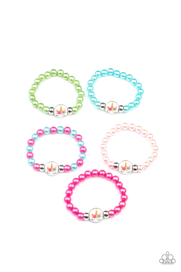 Girl's Starlet Shimmer Multi Unicorn 10 for 10 286XX Bracelets Paparazzi Jewelry
