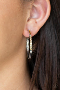 Paparazzi "Somewhere Over the OMBRE" Brown Earrings Paparazzi Jewelry