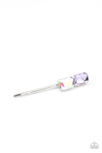 Paparazzi "Material Girl Goals" Purple Hair Clip Paparazzi Jewelry