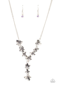 Paparazzi "Fairytale Meadow" Purple Necklace & Earring Set Paparazzi Jewelry