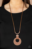 Paparazzi "Luxe Crush" Copper Necklace & Earring Set Paparazzi Jewelry