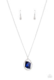 Paparazzi "Undiluted Dazzle" Blue Necklace & Earring Set Paparazzi Jewelry