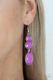 Paparazzi "Tiers Of Tranquility" Purple Earrings Paparazzi Jewelry