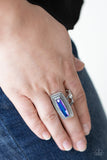 Paparazzi "Luminary Luster" Blue Ring Paparazzi Jewelry