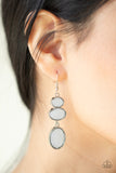 Paparazzi "Tiers Of Tranquility" White Earrings Paparazzi Jewelry