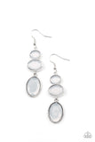 Paparazzi "Tiers Of Tranquility" White Earrings Paparazzi Jewelry