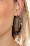 Paparazzi "Artisan Attitude" Black Earrings Paparazzi Jewelry