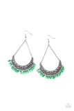 Paparazzi "Orchard Odyssey" Green Earrings Paparazzi Jewelry