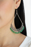 Paparazzi "Orchard Odyssey" Green Earrings Paparazzi Jewelry