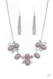 Paparazzi "Galaxy Gallery" Silver Necklace & Earring Set Paparazzi Jewelry