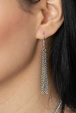 Paparazzi "Galaxy Gallery" Black Necklace & Earring Set Paparazzi Jewelry