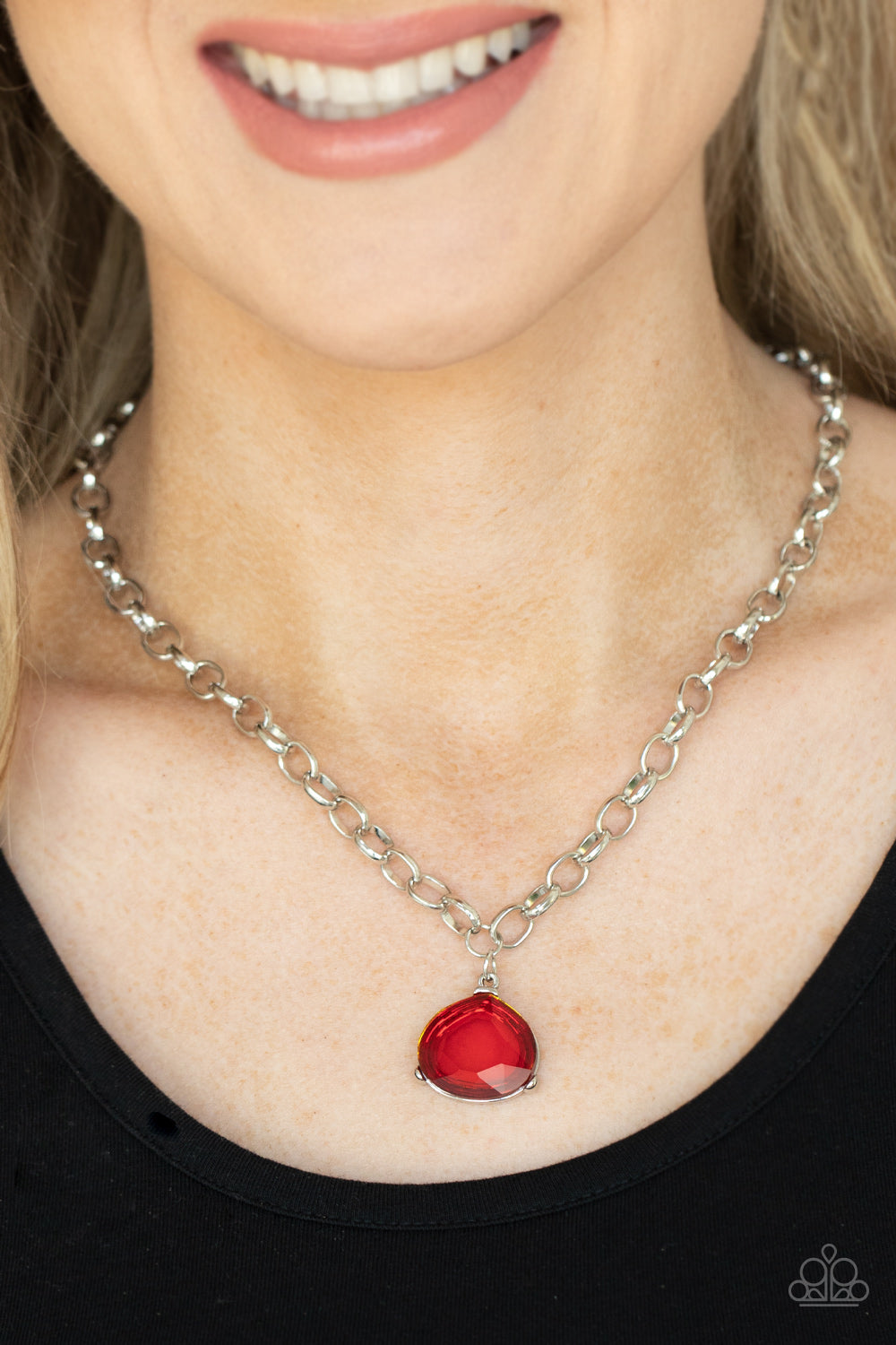 Paparazzi Necklace ~ Ruler of The Roost - Red – Paparazzi Jewelry | Online  Store | DebsJewelryShop.com