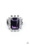 Paparazzi "Galactic Glamour" Purple Ring Paparazzi Jewelry