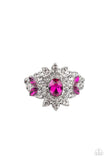 Paparazzi "The Princess And The Frond" Pink Ring Paparazzi Jewelry