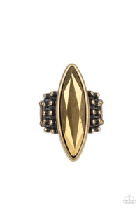 Paparazzi "Renegade Radiance" Brass Ring Paparazzi Jewelry