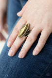 Paparazzi "Renegade Radiance" Brass Ring Paparazzi Jewelry