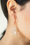 Paparazzi "Jaw-Droppingly Jelly" Copper Earrings Paparazzi Jewelry