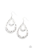 Paparazzi "Museum Muse" Silver Earrings Paparazzi Jewelry